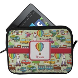 Vintage Transportation Tablet Case / Sleeve - Small (Personalized)