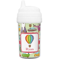 Vintage Transportation Toddler Sippy Cup (Personalized)