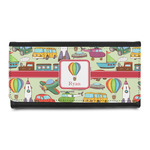 Vintage Transportation Leatherette Ladies Wallet (Personalized)