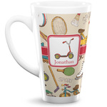 Vintage Sports 16 Oz Latte Mug (Personalized)