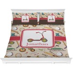 Vintage Sports Comforter Set - King (Personalized)