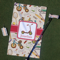 Vintage Sports Golf Towel Gift Set (Personalized)