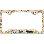 Vintage Sports License Plate Frame - Style C (Personalized)