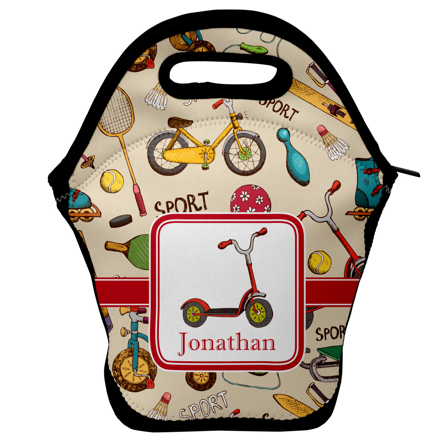 sports lunch bag