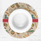 Vintage Sports Round Linen Placemats - LIFESTYLE (single)