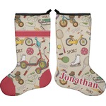 Vintage Sports Holiday Stocking - Double-Sided - Neoprene (Personalized)