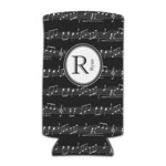 Musical Notes Can Cooler (tall 12 oz) (Personalized)