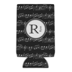 Musical Notes Can Cooler (16 oz) (Personalized)