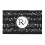 Musical Notes 3' x 5' Patio Rug (Personalized)