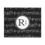 Musical Notes 8' x 10' Indoor Area Rug (Personalized)