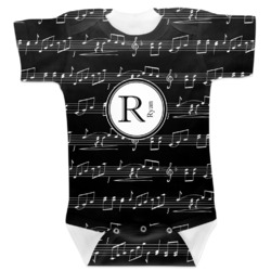Musical Notes Baby Bodysuit 3-6 (Personalized)