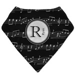 Musical Notes Bandana Bib (Personalized)