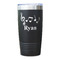 Musical Notes Black Polar Camel Tumbler - 20oz - Single Sided - Approval