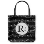 Musical Notes Canvas Tote Bag (Personalized)