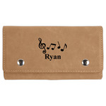 Musical Notes Cards & Dice Set - Light Brown (Personalized)