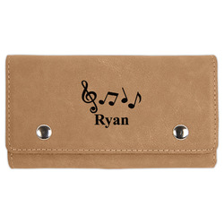 Musical Notes Cards & Dice Set - Light Brown (Personalized)