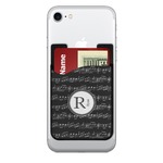 Musical Notes 2-in-1 Cell Phone Credit Card Holder & Screen Cleaner (Personalized)