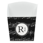 Musical Notes French Fry Favor Boxes (Personalized)