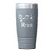 Musical Notes Gray Polar Camel Tumbler - 20oz - Single Sided - Approval