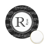 Musical Notes Printed Cookie Topper - 2.15" (Personalized)