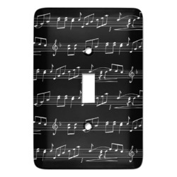 Musical Notes Light Switch Cover (Single Toggle)