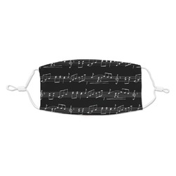Musical Notes Kid's Cloth Face Mask - Standard