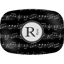 Musical Notes Melamine Platter (Personalized)