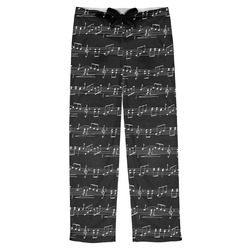 Musical Notes Mens Pajama Pants - S