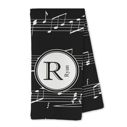 Musical Notes Kitchen Towel - Microfiber (Personalized)
