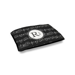 Musical Notes Outdoor Dog Bed - Small (Personalized)