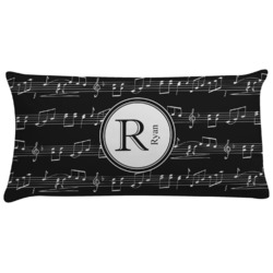 Musical Notes Pillow Case - King (Personalized)