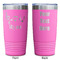 Musical Notes Pink Polar Camel Tumbler - 20oz - Double Sided - Approval