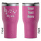 Musical Notes RTIC Tumbler - Magenta - Double Sided - Front & Back