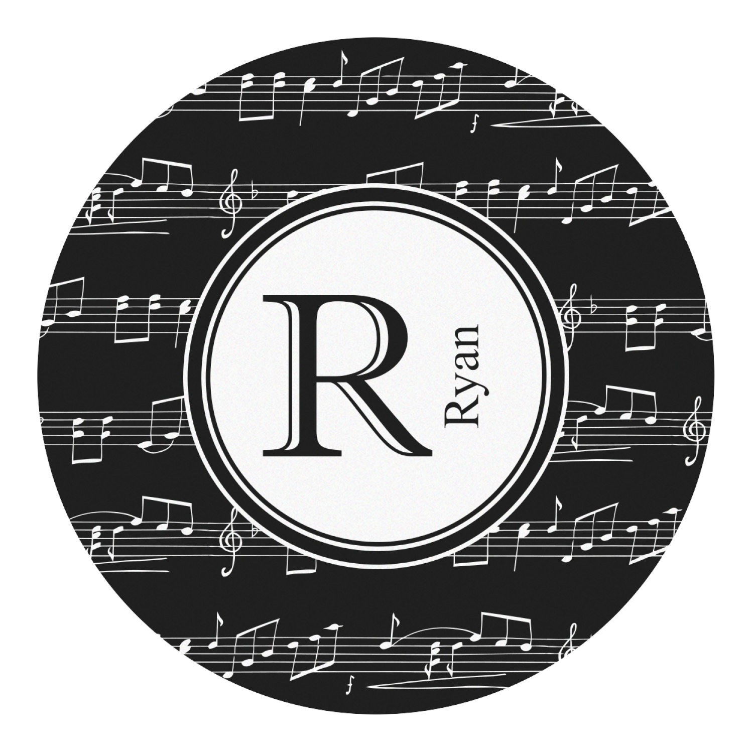 musical-notes-round-decal-small-personalized-youcustomizeit