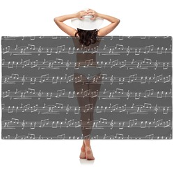 Musical Notes Sheer Sarong