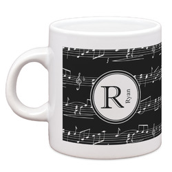 Musical Notes Espresso Cup (Personalized)