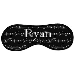 Musical Notes Sleeping Eye Masks - Large (Personalized)