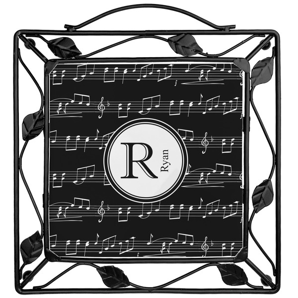 Custom Musical Notes Square Trivet (Personalized)