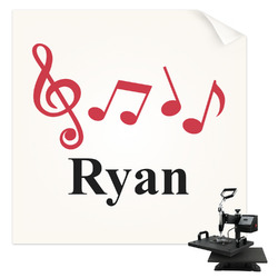 Musical Notes Sublimation Transfer - Baby / Toddler (Personalized)
