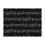 Musical Notes Large Tissue Papers Sheets - Heavyweight