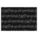 Musical Notes X-Large Tissue Papers Sheets - Heavyweight