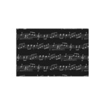 Musical Notes Small Tissue Papers Sheets - Lightweight