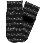 Musical Notes Toddler Ankle Socks