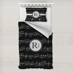 Musical Notes Toddler Bedding Set - With Pillowcase (Personalized)