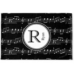 Musical Notes Woven Mat (Personalized)