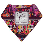 Abstract Music Bandana Bib (Personalized)