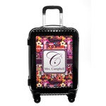 Abstract Music Carry On Hard Shell Suitcase (Personalized)