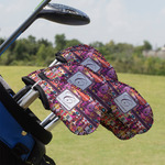 Abstract Music Golf Club Iron Cover - Set of 9 (Personalized)