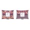 Abstract Music  Outdoor Rectangular Throw Pillow (Front and Back)