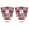 Abstract Music Party Cup Sleeves - with bottom - APPROVAL